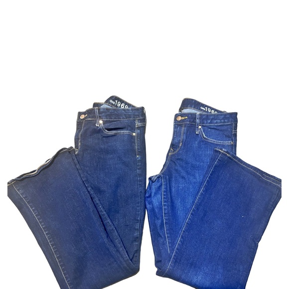Lot of 2 GAP 1969 Women’s Jeans – Size 31R – Perfect Boot & Curvy - Picture 2 of 12
